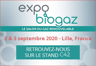 Rejoignez-nous au salon EXPOBIOGAZ !