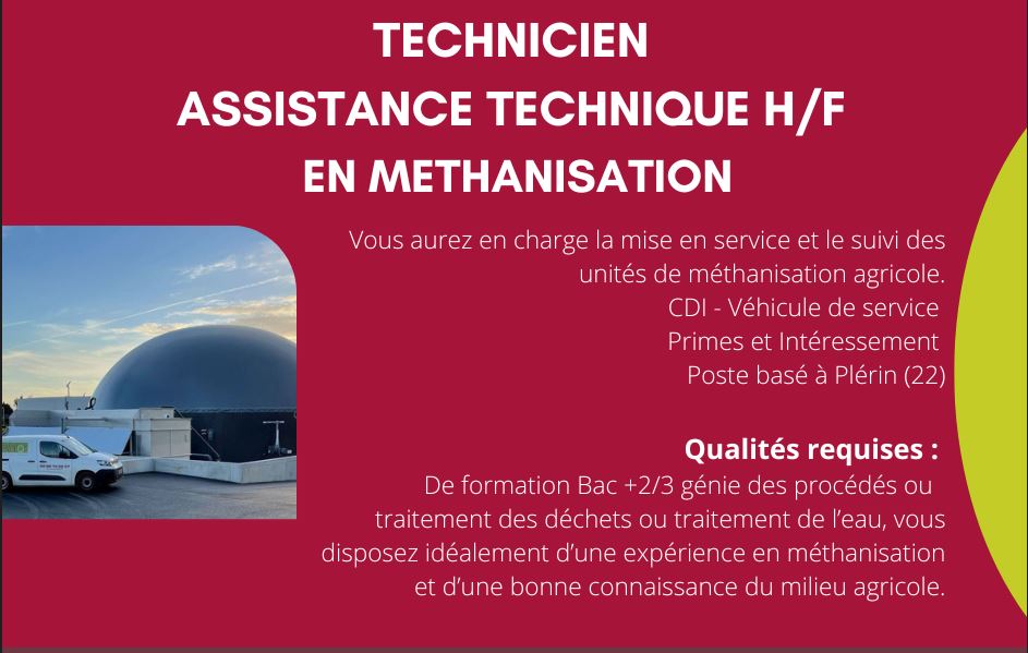 Nous recherchons un(e) technicien(ne)